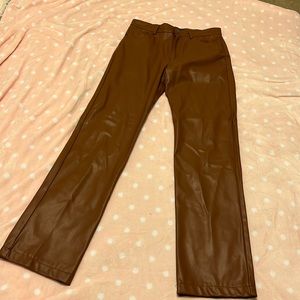 ZARA Leather Pants